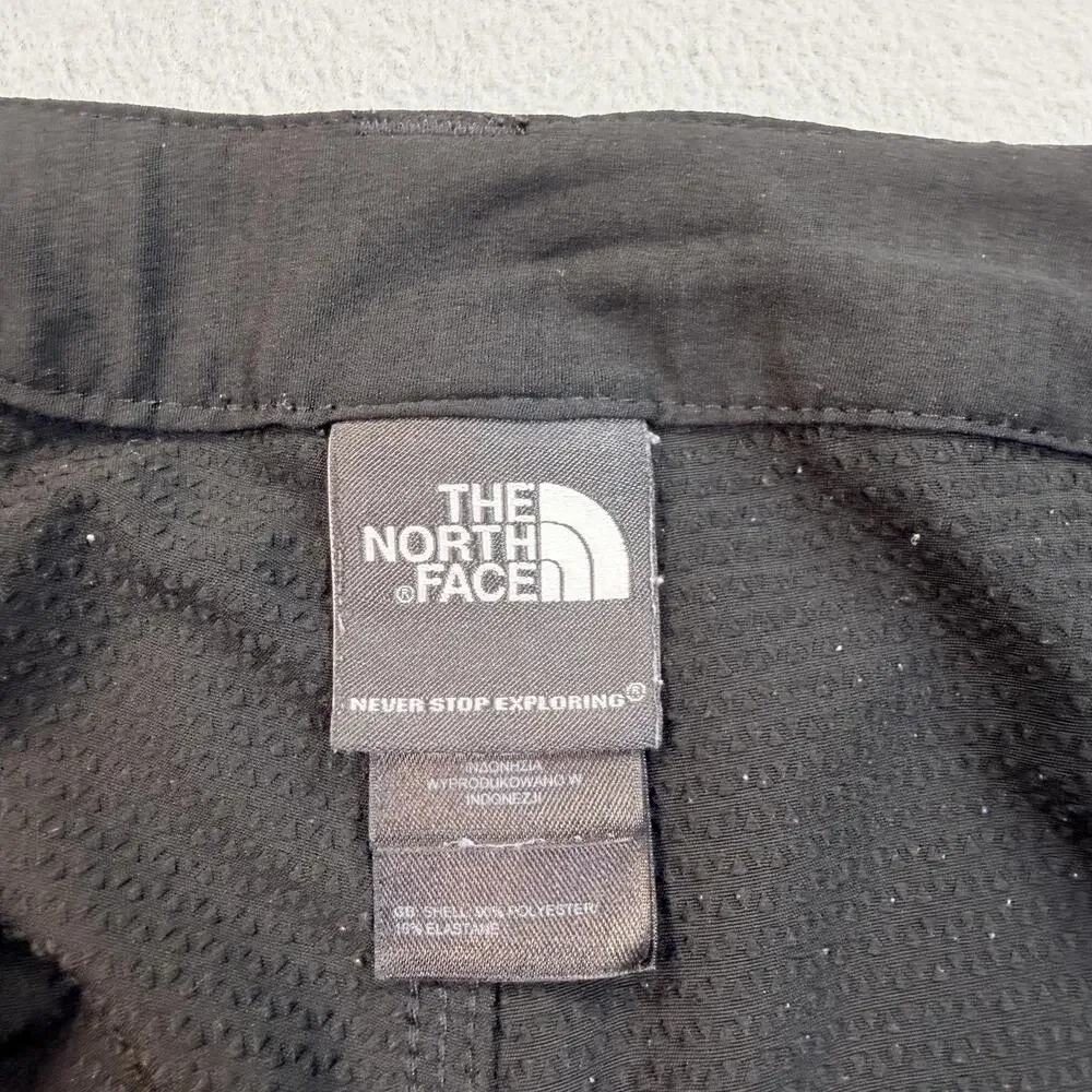 The North Face Shorts Mens 32 Black 10 Inseam Hiking Trail Stretch Quick Dry
